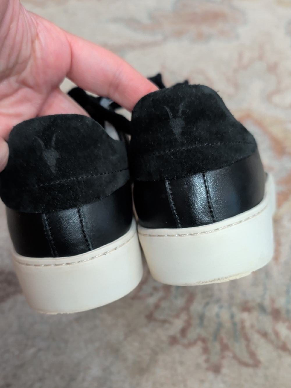 All Saints Shana Low Top Leather Sneakers - Picture 4 of 8